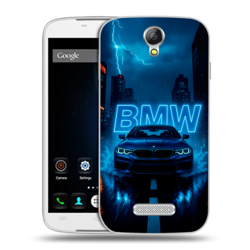 Силиконовый чехол на Doogee X6 с принтом BMW БМВ Силиконовый чехол на Doogee X6 с принтом BMW БМВ