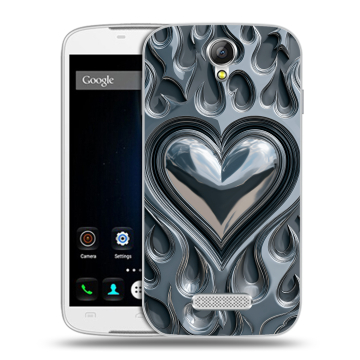 Силиконовый чехол на Doogee X6 с принтом Y2K Силиконовый чехол на Doogee X6 с принтом Y2K