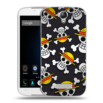 Силиконовый чехол на Doogee X6 с принтом One Piece Ван Пис