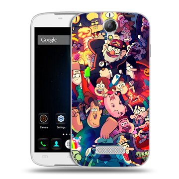 Силиконовый чехол на Doogee X6 с принтом Gravity Falls Гравити Фолз Силиконовый чехол на Doogee X6 с принтом Gravity Falls Гравити Фолз