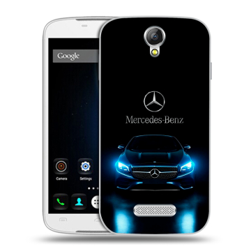 Силиконовый чехол на Doogee X6 с принтом Mercedes Мерседес Силиконовый чехол на Doogee X6 с принтом Mercedes Мерседес