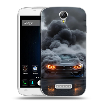 Силиконовый чехол на Doogee X6 с принтом BMW БМВ Силиконовый чехол на Doogee X6 с принтом BMW БМВ