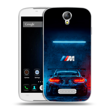 Силиконовый чехол на Doogee X6 с принтом BMW БМВ Силиконовый чехол на Doogee X6 с принтом BMW БМВ