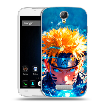 Силиконовый чехол на Doogee X6 с принтом Аниме Наруто Naruto