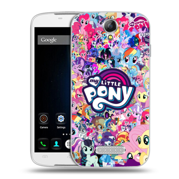 Силиконовый чехол на Doogee X6 с принтом My little pony Дружба чудо Силиконовый чехол на Doogee X6 с принтом My little pony Дружба чудо