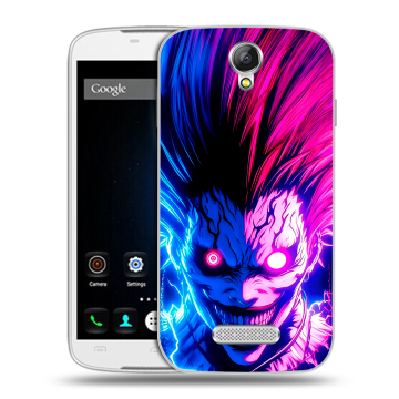 Силиконовый чехол на Doogee X6 с принтом Death note Тетрадь смерти