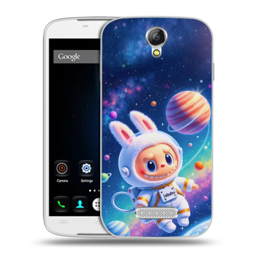 Силиконовый чехол на Doogee X6 с принтом Labubu Лабубу Силиконовый чехол на Doogee X6 с принтом Labubu Лабубу