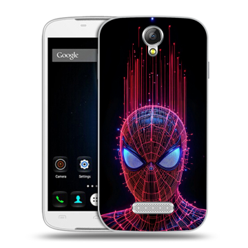 Силиконовый чехол на Doogee X6 с принтом Spiderman Человек паук Силиконовый чехол на Doogee X6 с принтом Spiderman Человек паук