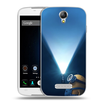 Силиконовый чехол на Doogee X6 с принтом Миньоны Силиконовый чехол на Doogee X6 с принтом Миньоны