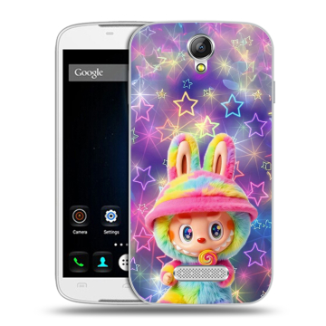 Силиконовый чехол на Doogee X6 с принтом Labubu Лабубу Силиконовый чехол на Doogee X6 с принтом Labubu Лабубу