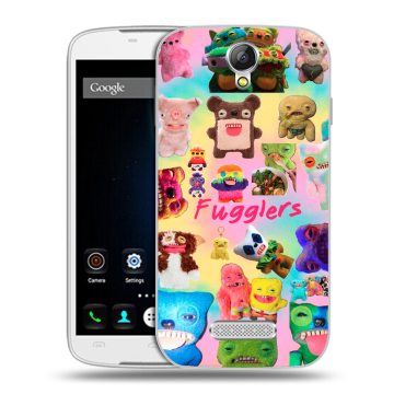Силиконовый чехол на Doogee X6 с принтом Флагер Fuggler