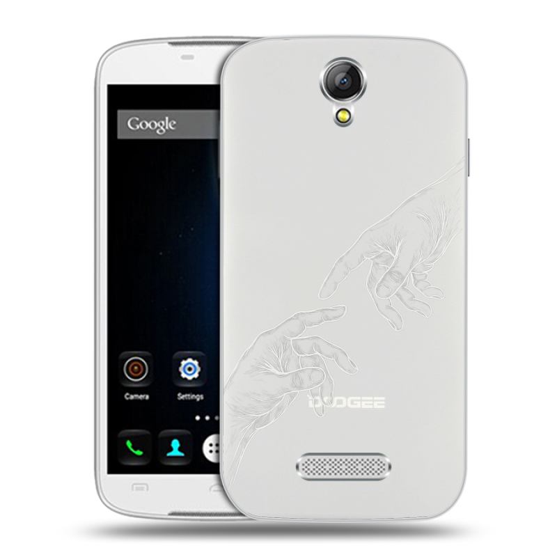 Силиконовый чехол на Doogee X6 с принтом Сотворение мира Силиконовый чехол на Doogee X6 с принтом Сотворение мира