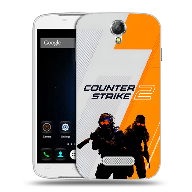 Силиконовый чехол на Doogee X6 с принтом Counter Strike Силиконовый чехол на Doogee X6 с принтом Counter Strike