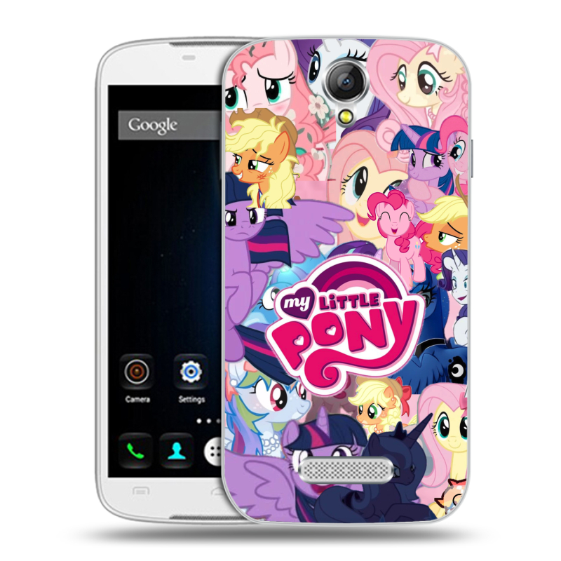 Силиконовый чехол на Doogee X6 с принтом My little pony Дружба чудо Силиконовый чехол на Doogee X6 с принтом My little pony Дружба чудо