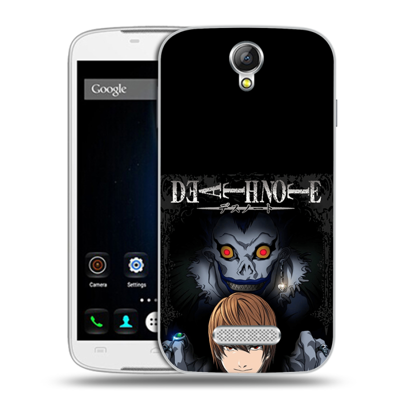 Силиконовый чехол на Doogee X6 с принтом Death note Тетрадь смерти Силиконовый чехол на Doogee X6 с принтом Death note Тетрадь смерти