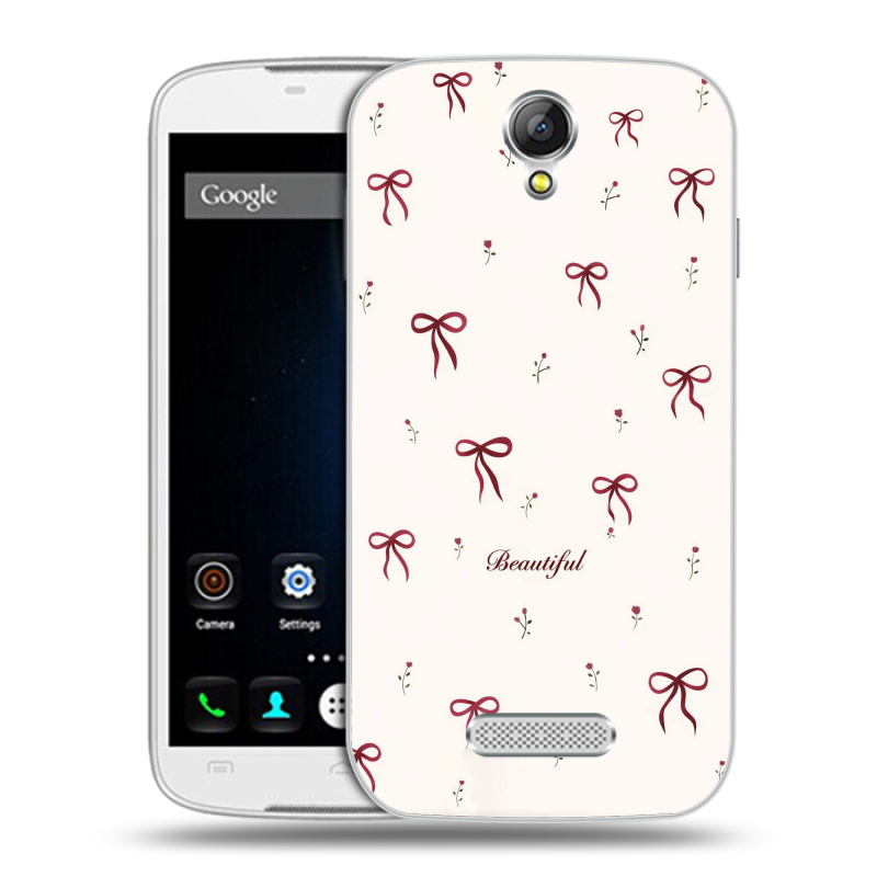 Силиконовый чехол на Doogee X6 с принтом для девочек Силиконовый чехол на Doogee X6 с принтом для девочек