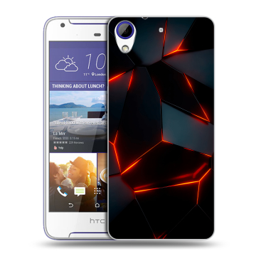 Пластиковый чехол на HTC Desire 830 с принтом Яркие абстракции