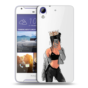 Пластиковый чехол на HTC Desire 830 с принтом Женские принты