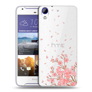 Пластиковый чехол на HTC Desire 830 с принтом Ветка сакуры Пластиковый чехол на HTC Desire 830 с принтом Ветка сакуры