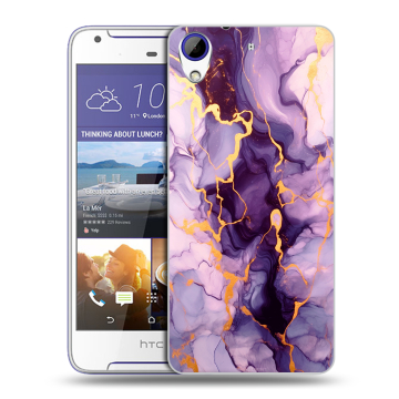 Пластиковый чехол на HTC Desire 830 с принтом Мрамор
