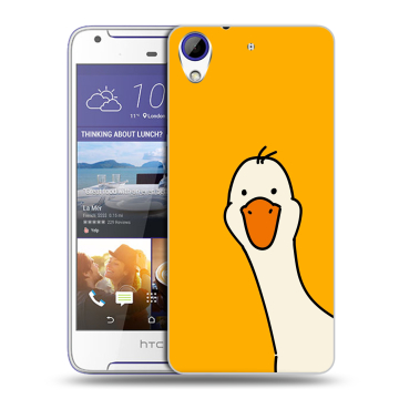 Пластиковый чехол на HTC Desire 830 с принтом Утка