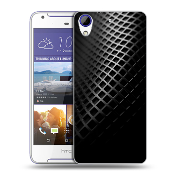 Пластиковый чехол на HTC Desire 830 с принтом Текстура металла