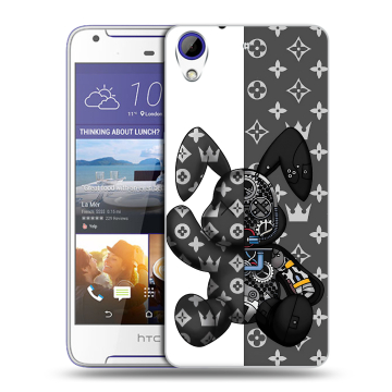 Пластиковый чехол на HTC Desire 830 с принтом Луи робот