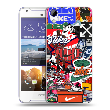 Пластиковый чехол на HTC Desire 830 с принтом Найк Nike яркий Пластиковый чехол на HTC Desire 830 с принтом Найк Nike яркий
