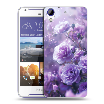 Пластиковый чехол на HTC Desire 830 с принтом Розы цветы Пластиковый чехол на HTC Desire 830 с принтом Розы цветы