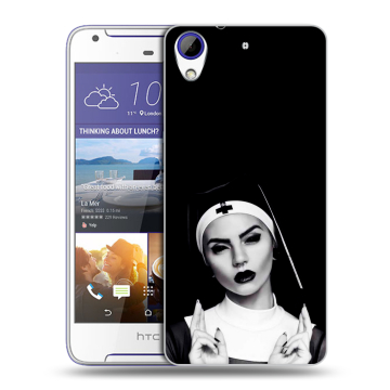 Пластиковый чехол на HTC Desire 830 с принтом монашка Пластиковый чехол на HTC Desire 830 с принтом монашка