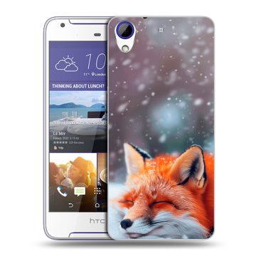 Пластиковый чехол на HTC Desire 830 с принтом лиса Пластиковый чехол на HTC Desire 830 с принтом лиса