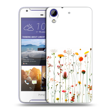 Пластиковый чехол на HTC Desire 830 с принтом цветы Пластиковый чехол на HTC Desire 830 с принтом цветы