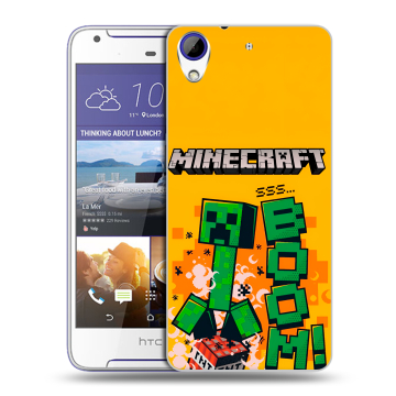 Пластиковый чехол на HTC Desire 830 с принтом Майнкрафт Minecraft Пластиковый чехол на HTC Desire 830 с принтом Майнкрафт Minecraft