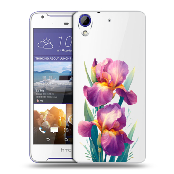 Пластиковый чехол на HTC Desire 830 с принтом Цветы орхидеи