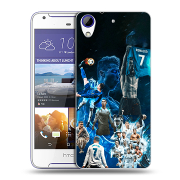 Пластиковый чехол на HTC Desire 830 с принтом Реал Роналдо Пластиковый чехол на HTC Desire 830 с принтом Реал Роналдо