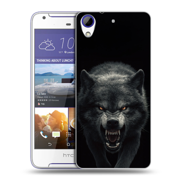 Пластиковый чехол на HTC Desire 830 с принтом Волк