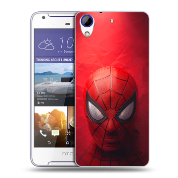 Пластиковый чехол на HTC Desire 830 с принтом Spiderman Человек паук