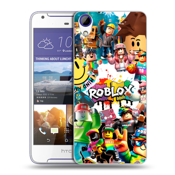 Пластиковый чехол на HTC Desire 830 с принтом Roblox Роблокс Пластиковый чехол на HTC Desire 830 с принтом Roblox Роблокс