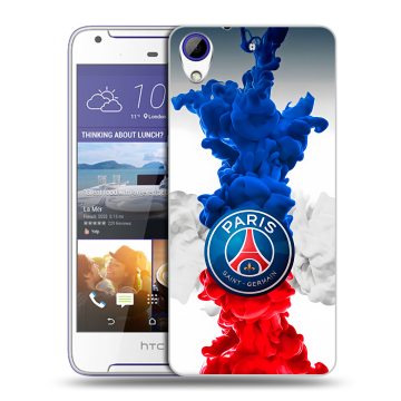 Пластиковый чехол на HTC Desire 830 с принтом PSG ПСЖ