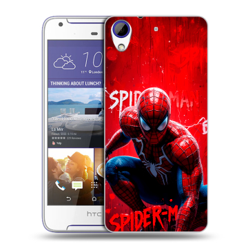Пластиковый чехол на HTC Desire 830 с принтом Spiderman Человек паук Пластиковый чехол на HTC Desire 830 с принтом Spiderman Человек паук