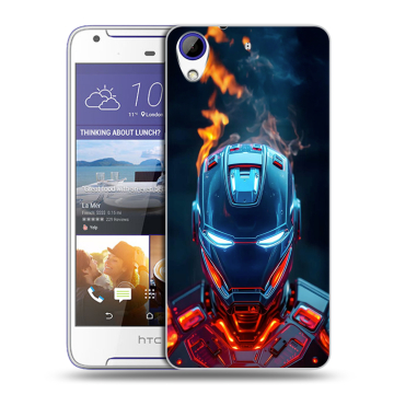 Пластиковый чехол на HTC Desire 830 с принтом IronMan Железный человек