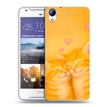 Пластиковый чехол на HTC Desire 830 с принтом Милые котята Пластиковый чехол на HTC Desire 830 с принтом Милые котята