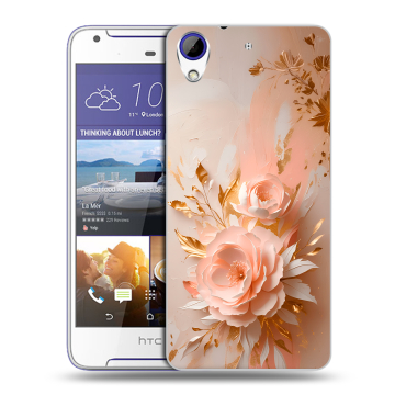 Пластиковый чехол на HTC Desire 830 с принтом женский