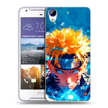 Пластиковый чехол на HTC Desire 830 с принтом Аниме Наруто Naruto