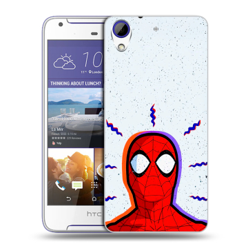 Пластиковый чехол на HTC Desire 830 с принтом Spiderman Человек паук