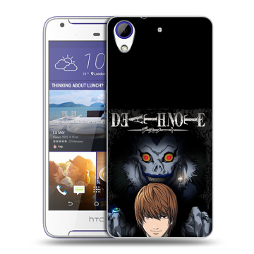 Пластиковый чехол на HTC Desire 830 с принтом Death note Тетрадь смерти