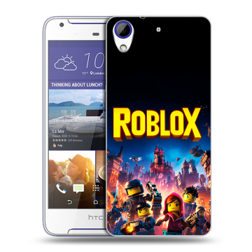 Пластиковый чехол на HTC Desire 830 с принтом Roblox Роблокс Пластиковый чехол на HTC Desire 830 с принтом Roblox Роблокс