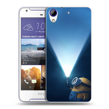 Пластиковый чехол на HTC Desire 830 с принтом Миньоны