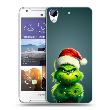 Пластиковый чехол на HTC Desire 830 с принтом Новый год