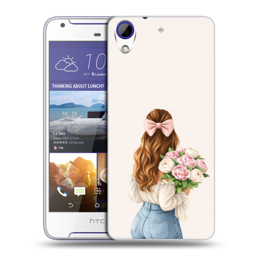 Пластиковый чехол на HTC Desire 830 с принтом женский Пластиковый чехол на HTC Desire 830 с принтом женский